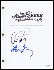 Charlie Day & Glenn Howerton "It's Always Sunny in Philadelphia" SIGNED Script L Charlie Day & Glenn Howerton "It's Always Sunny in Philadelphia" SIGNED Script L