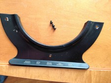 Remington 10 typewriter front plate with old tab labels (Street, City, etc.) thumbnail