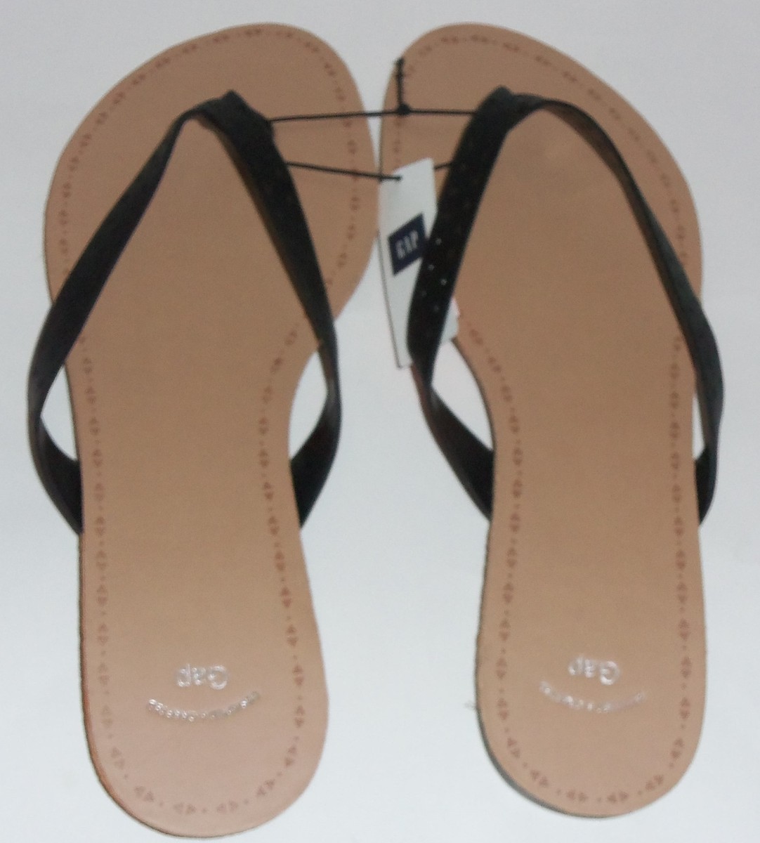 NWT! Gap Black Size 11-12 Flip Flops NWT GAP Men main image 4