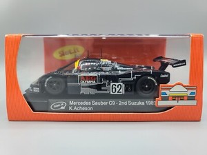 Voiture Slot It 1/32 Mercedes Sauber C9 N°62 Suzuka 1989 - Très Bon état