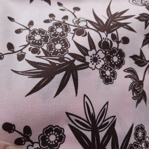 Robert Kaufman NIght and Day fabric 2.5yds Pink Brown floral 100% Cotton - Picture 3 of 7