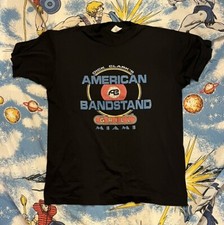 Vintage Dick Clark's American Bandstand Bar And Grill T Shirt Size L USA Made