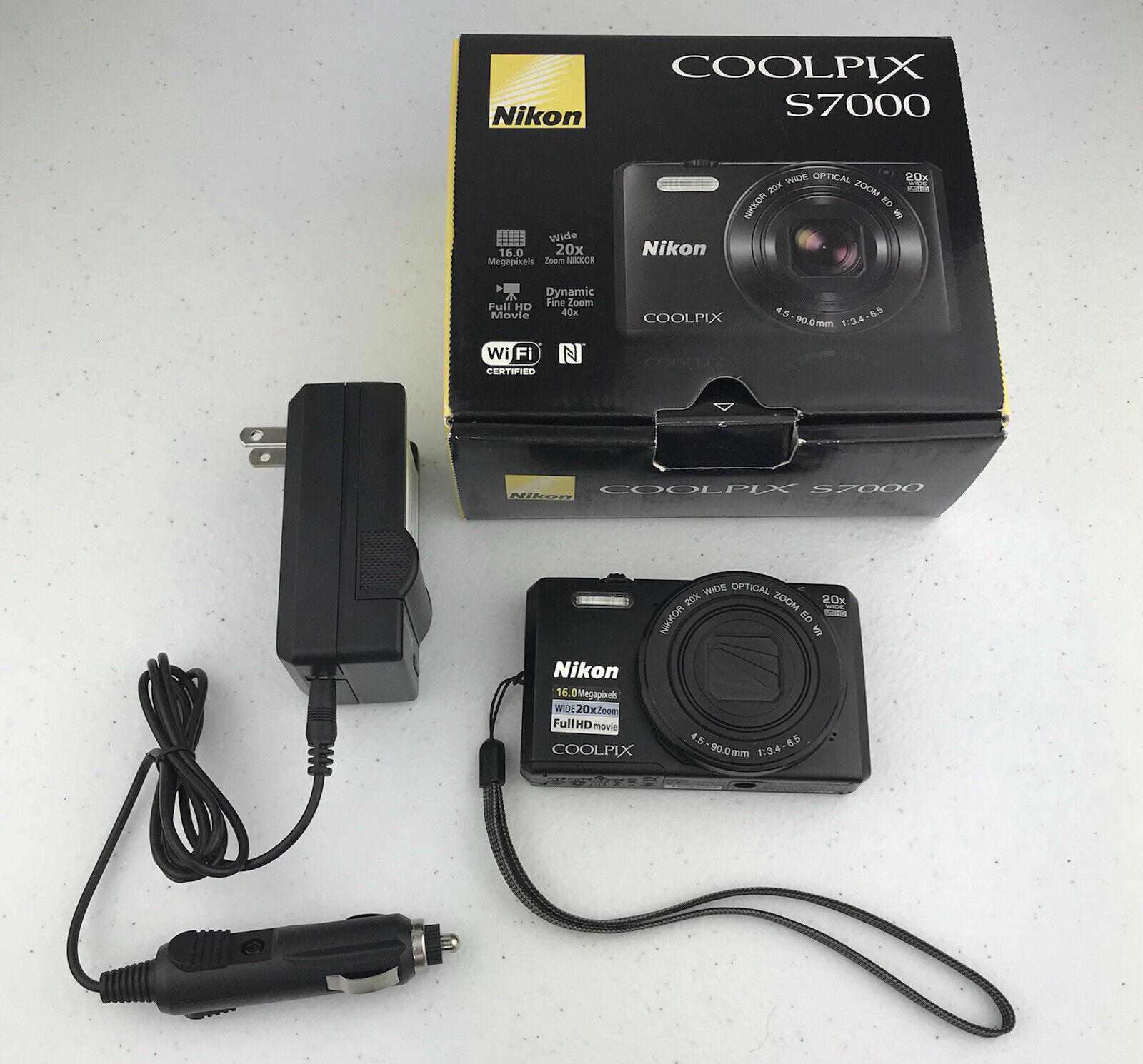 Nikon Coolpix S7000 Digital Camera - Black for sale online | eBay