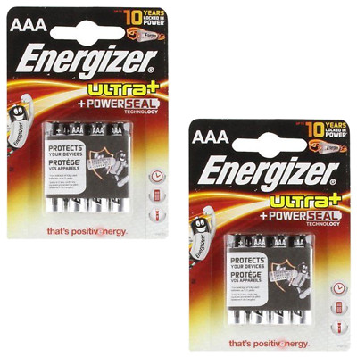 2x 4er Pack Energizer Max AAA 1,5V Alkaline Power Seal Batterien LR03X