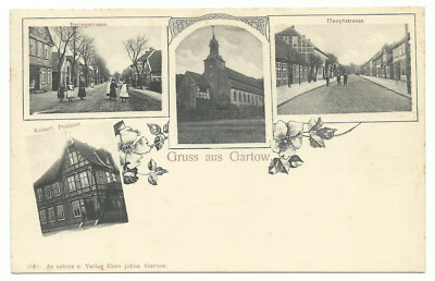 Gartow 4 pictures around 1905