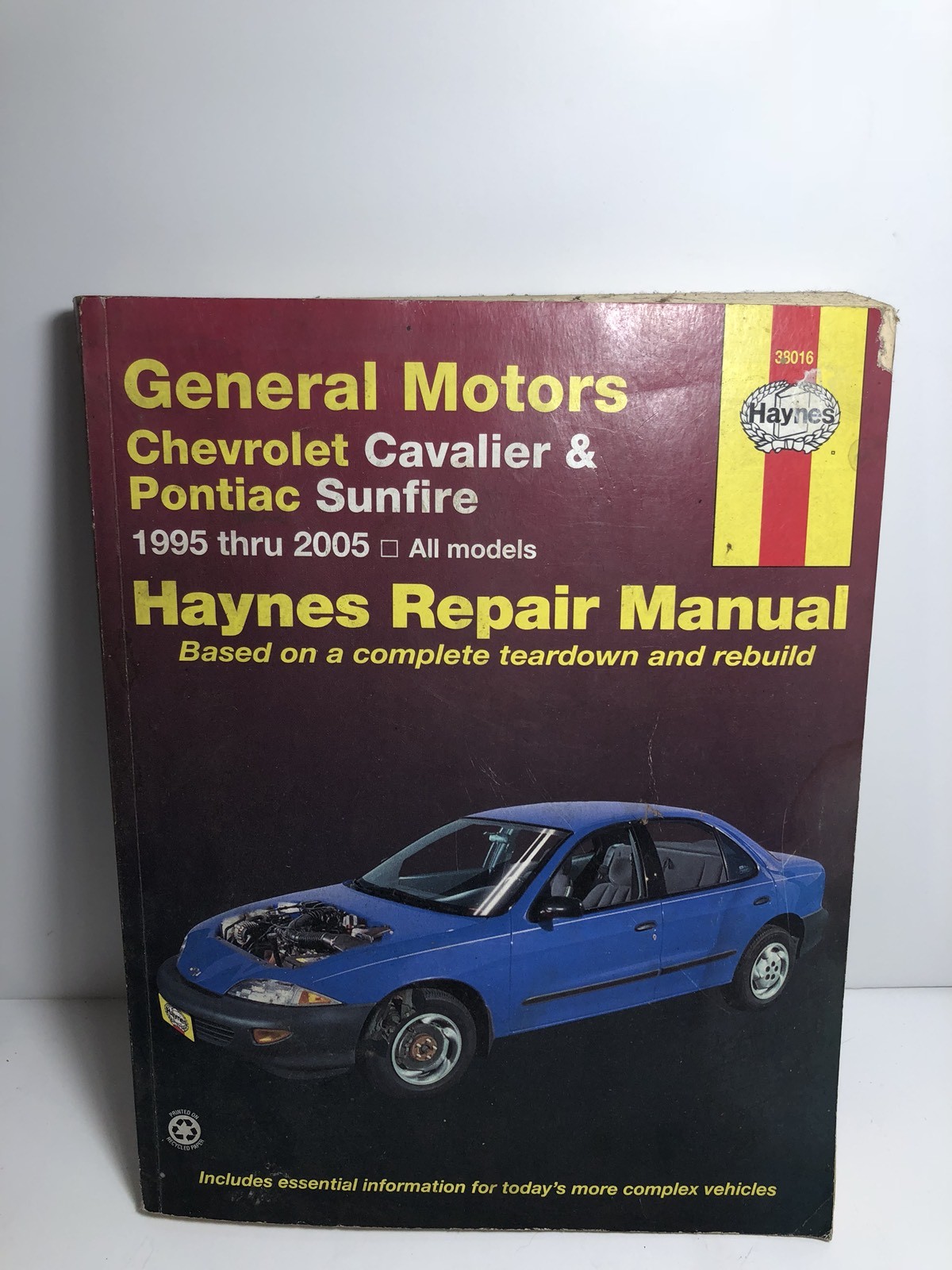 Haynes Repair Manual for Chevrolet Cavalier Pontiac Sunfire 1995 to 2001  38016 | eBay