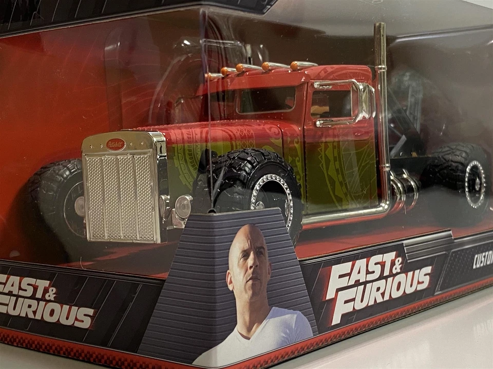 Fast and Furious Hobbs And Shaw Custom Peterbilt 1:24 Jada 32089 - Image 2 of 4