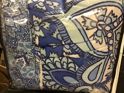 DENY Designs  Blue Full Queen Comforter Set