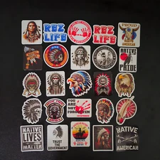 Native American Indian Vinyl Stickers Indigenous Pride Rez MMIW Warriors