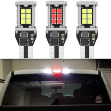 2 White 1 Red 921 912 LED Bulbs for 1997-2021 Ford F-150 Cargo 3rd Brake Lights