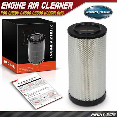 #ad #ad Engine Air Filter for Chevy C4500 C5500 Kodiak GMC C5500 Topkick V8 6.6L 8.1L $31.48