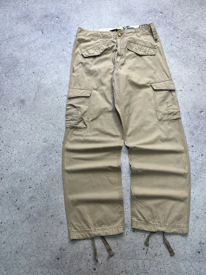 Vintage O'neill Baggy Cargo Pants Y2K Size 32 - Image 3 of 4