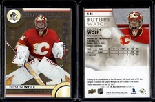 2023-24 SP Authentic Future Watch Spectrum FX Gold #S-81 Dustin Wolf /50