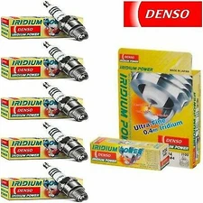 5 Pcs Iridium Power Spark Plugs Denso for 1992-1994 ACURA VIGOR L5-2.5L
