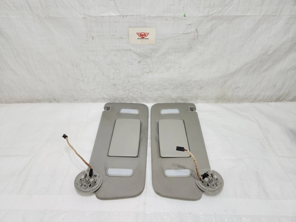 2008-2017 Buick Enclave Sunvisor Sun Visor Left Right OEM Illuminated Gray Foto 4 de 4