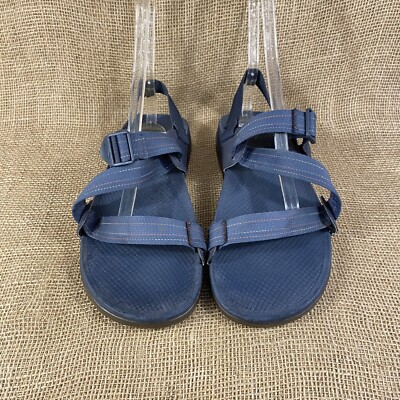 Chaco Black & Blue Ankle Striped Sport Sandals Men\'s size 13 Mens Chaco Sandals Classic Blue Stripes sport Size 13 | eBay main image 2