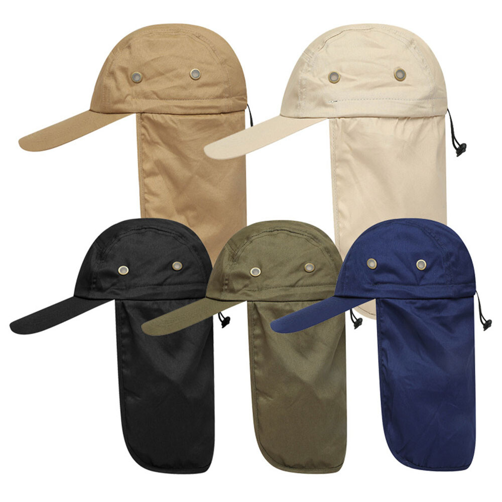 APL Cappellino Unisex Con Scaldacollo E Sportello Protezione Solare Outdoor Viaggio Campeggio 