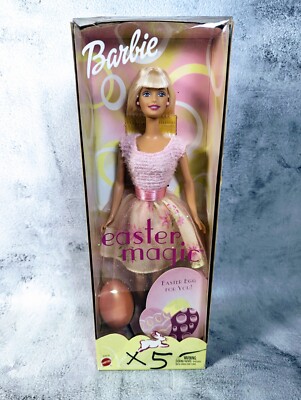 EASTER MAGIC BARBIE Special Edition 2002 Mattel (Box Damage)
