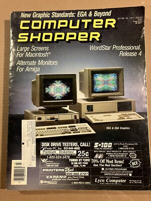 Vintage Computer Shopper Magazine July 1987 Rare | eBay