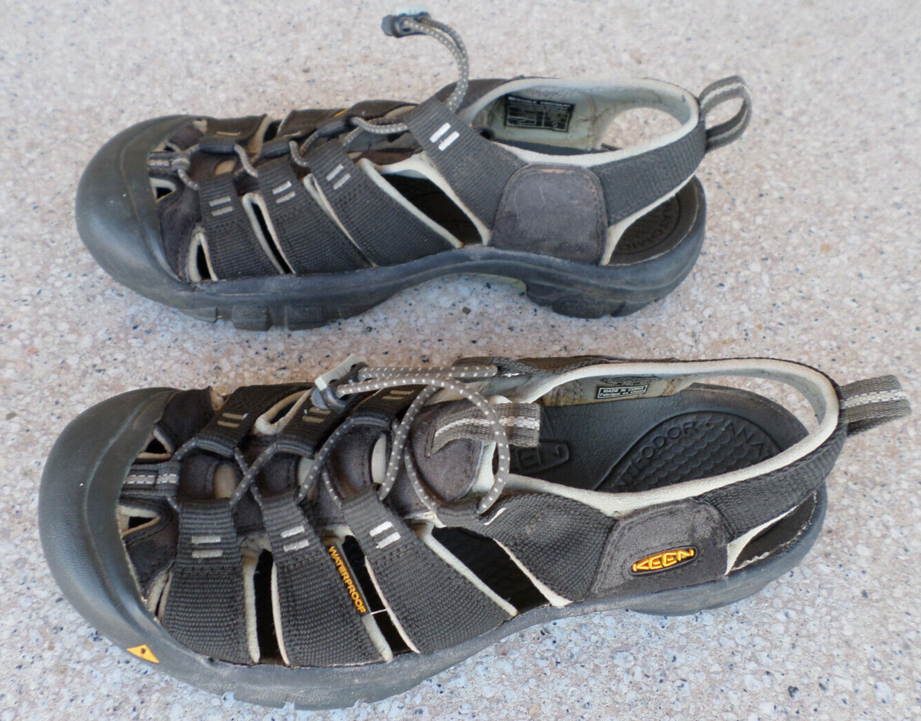 Sandali in nylon impermeabili Keen ""Newport"" marrone scuro da uomo 9 5 (euro 42 5)