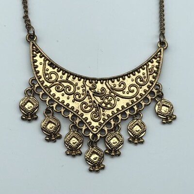 Nordstrom necklace layered Boho goldtone with tags