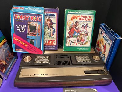 Boîte De Jeu Auto Racing – Mattel Intellivision – BOITE SEULE – Très Bon état