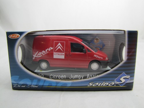 1580 Solido S Citroen Jumpy Assistance Xsara WRC - 1:43