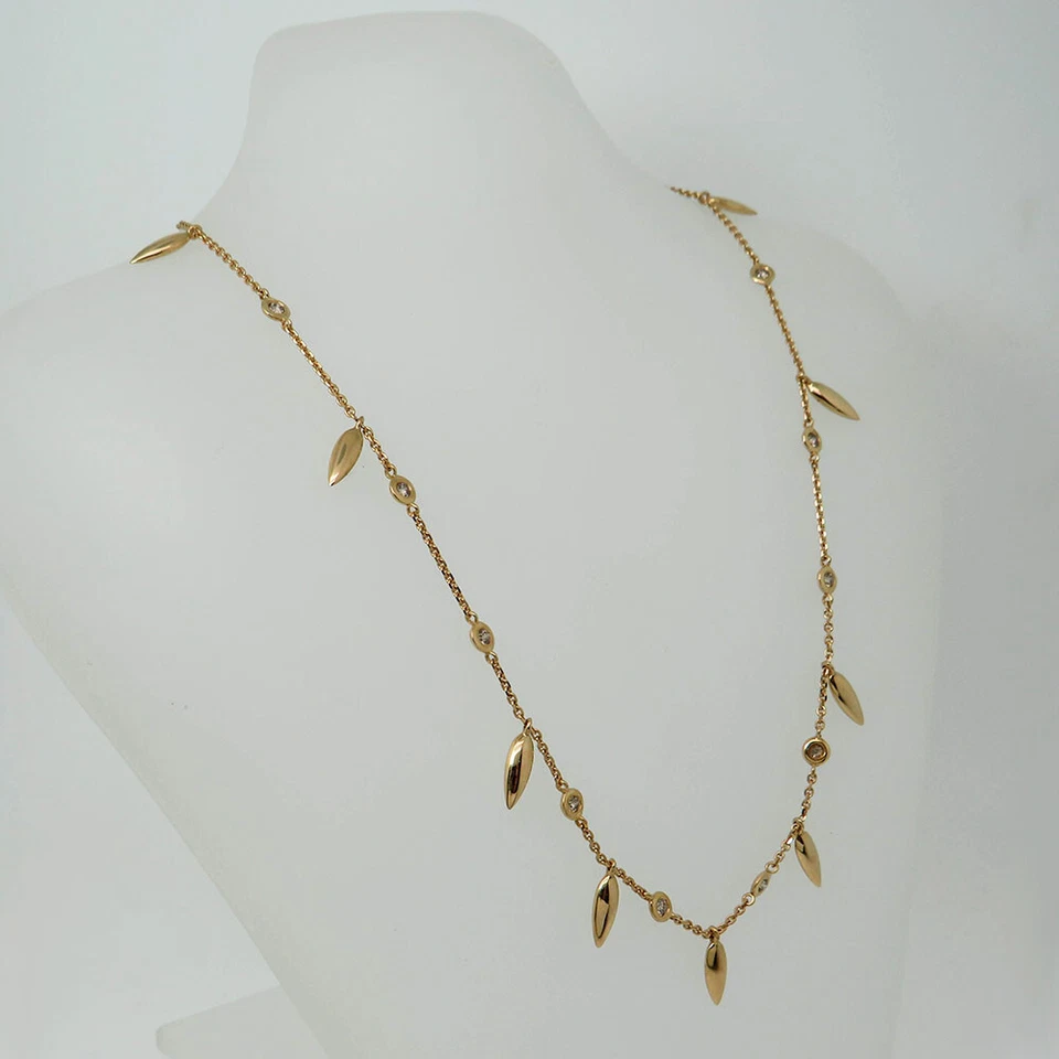 Wempe by Kim Puntino 20 Candels Collier mit 0,50ct Brillant in 750/18K Rosegold - Bild 2 von 4