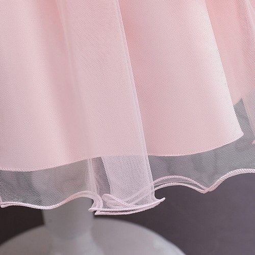 Pageant Flower Girls Tulle Tutu Dress Wedding Bridesmaid Kids Birthday Ball Gown - Picture 85 of 107