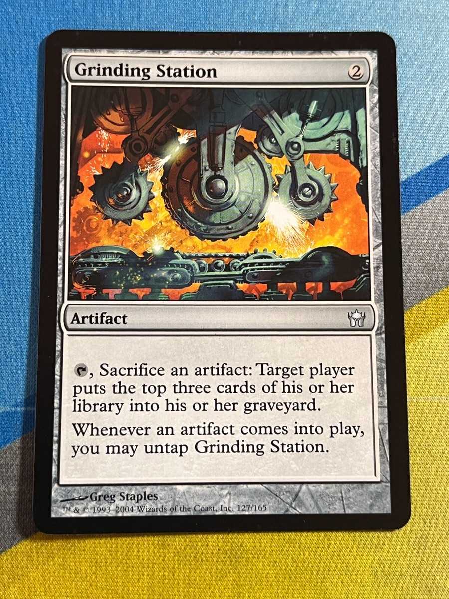 Magic the Gathering MTG Fifth Dawn GRINDING STATION | eBay