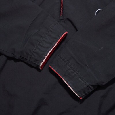 90s~00s リバプールReebok jacket Reebok Men's Black Vintage 90/00s Liverpool FC 1/4 Zip High