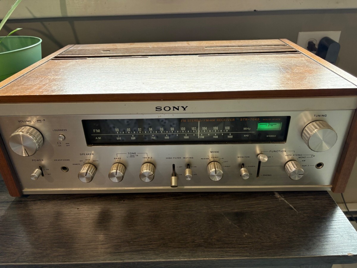 SONY FM/AMステレオレシーバー STR-は7045(動作未確認) SONY FM/AMステレオレシーバー STR-は7045(動作未確認) 【公式通販】