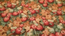 Brand New Christmas 100 Cotton Fabric 18" x 44"  Half Yard