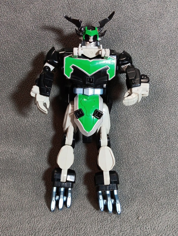 2005 Bandai Power Rangers Mystic Force Titan Switching Megazord Green ...