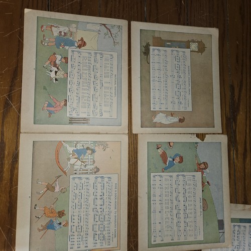 Double sided book pages Antique Vintage Nursery Rhymes Mother Goose - Picture 6 of 7