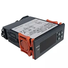 DC 12V/AC 110V Digital Temperature Controller Fahrenheit Thermostat Cool Heat