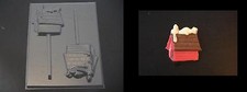 SNOOPY on DOG HOUSE Lollipop Chocolate Soap Candy Gummy Mold
