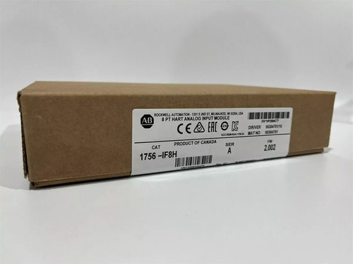 New Allen Bradley 1756-IF8H ControlLogix 8Pt HART Analog Input Module 1756IF8H