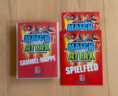 Match Attax 08/09 2008/2009 Sammelmappe Komplett alle 396 Karten
