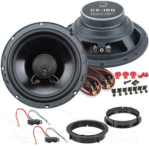 Dietz Auto Lautsprecher FüR Skoda Roomster 2006-2015 Front Vorn TüR 135W #Bdsa-image