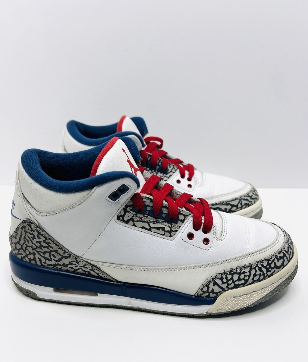 Size 7Y- Jordan Retro OG Mid True Blue 676556806788|