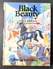 BLACK BEAUTY Anna Sewell Grosset & Dunlap 1945 Illustrated Junior Library