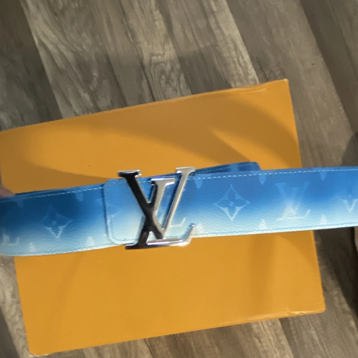Louis Vuitton Blue Belts for Women for sale | eBay