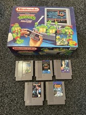 Nintendo Teenage Mutant Ninja Turtles NES Console Boxed - COMPLETE WITH GAME