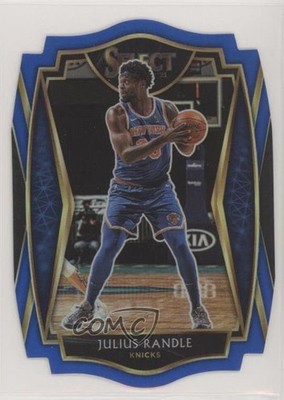 2020 Panini Select Premier Level Blue Prizm Die-Cut /249 Julius Randle #135 0c6