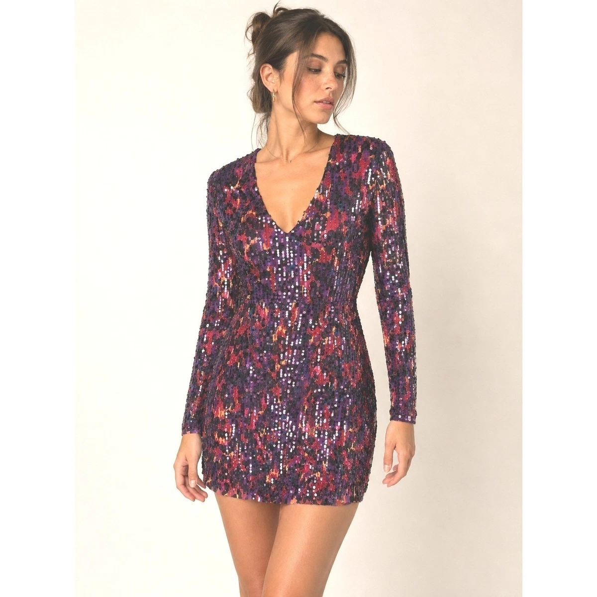 french connection sequin dress blue Women's for sale Mini dresses Refined and