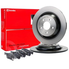 BREMBO Bremsscheiben 302mm Bremsbeläge Satz Hinten für FORD FOCUS IV KUGA 3