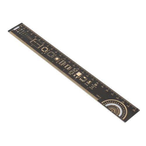10 Inch 25cm Printed Circuit Board Ruler For Electronic Engineers Spare ...