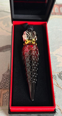 Christian Louboutin Lippenöl Rouge Louboutin 001O Loubibelle 4ml Neu mit Karton UVP 78£