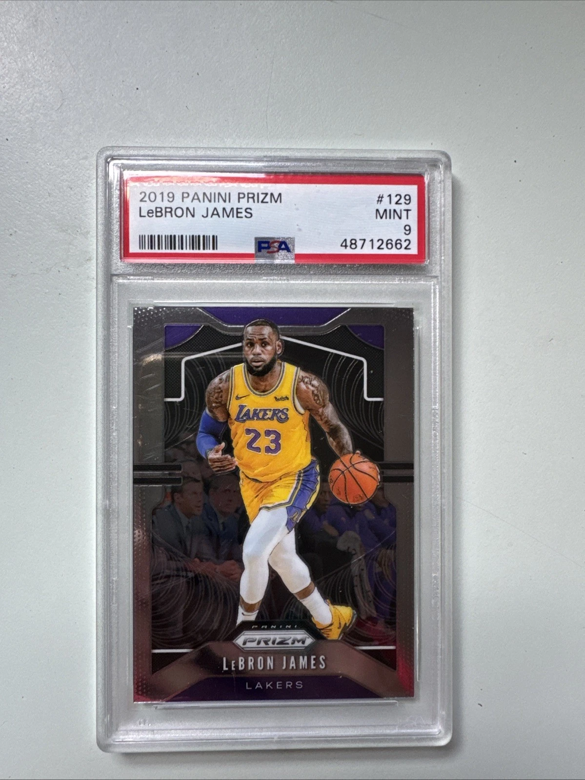 Lebron James trading card